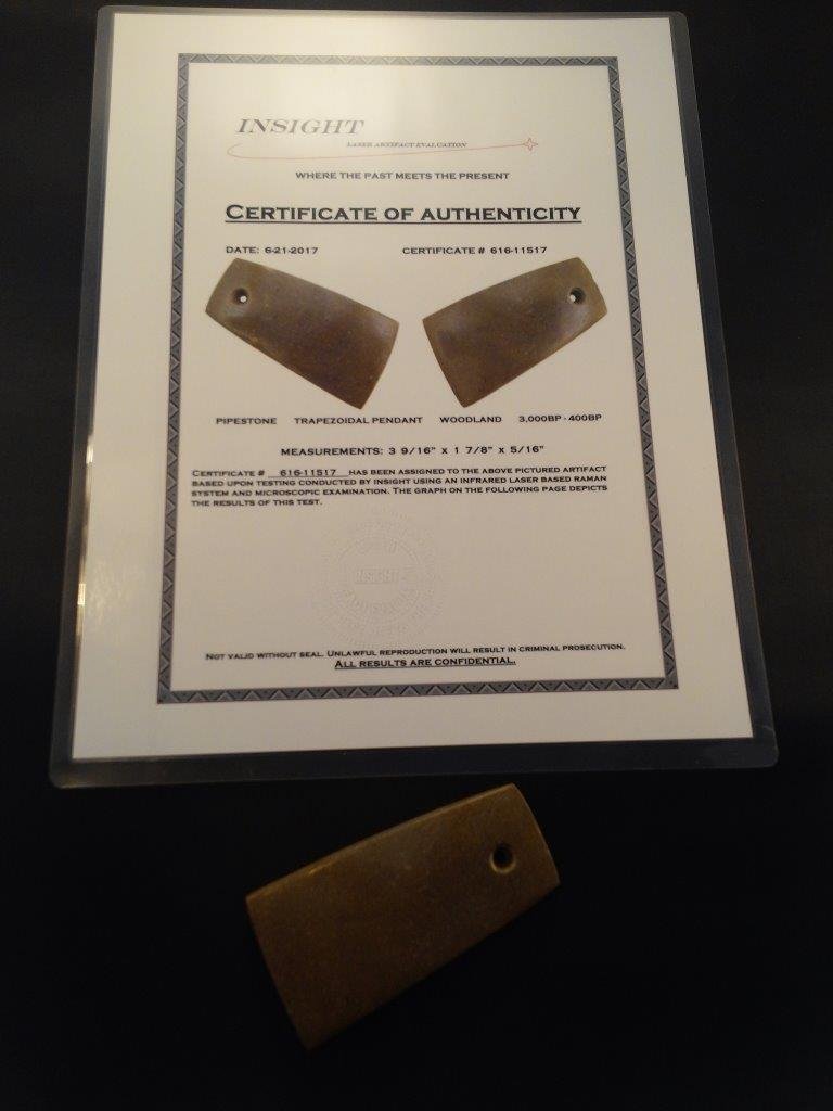 TRAPEZOIDAL PENDANT  WITH INSIGHT LASER COA (1 of 4)