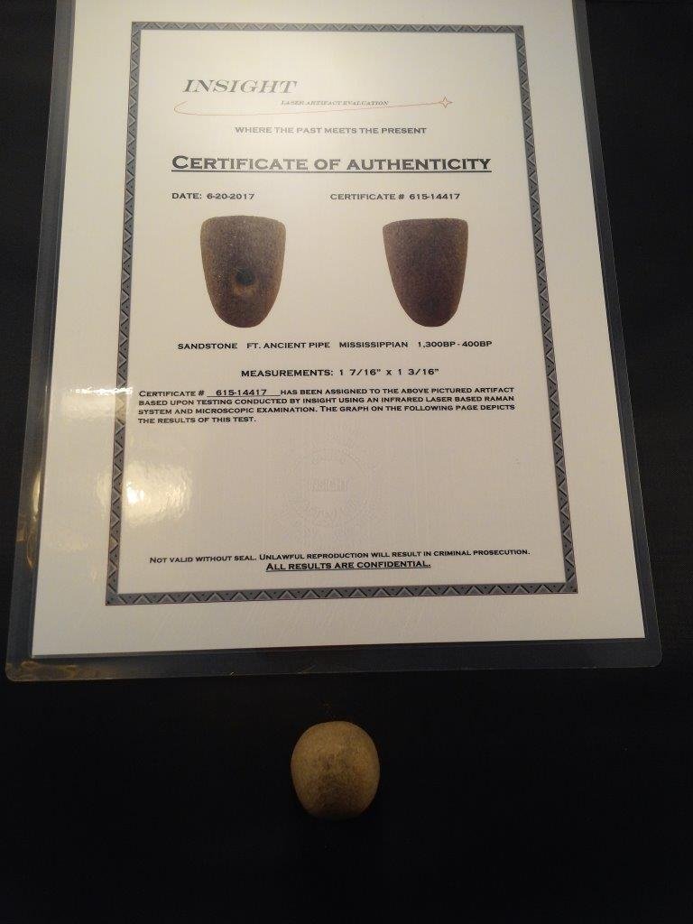 FT. ANCIENT  PIPE  WITH INSIGHT LASER COA (1 of 7)