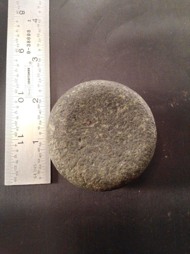 DISCOIDAL: THIS BEAUTIFUL PIECE IS 2&1/4 INCHES LONG. IT IS FROM OHIO. IT WILL MAKE A GREAT ADDITION TO YOUR COLLECTION.