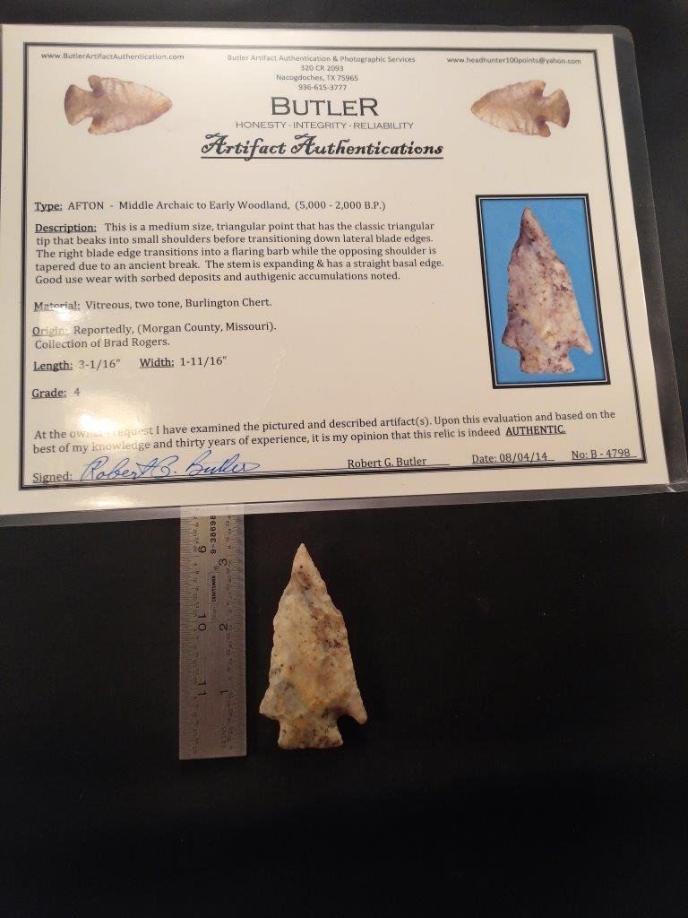 AFTON WITH BUTLER COA (1 of 4)