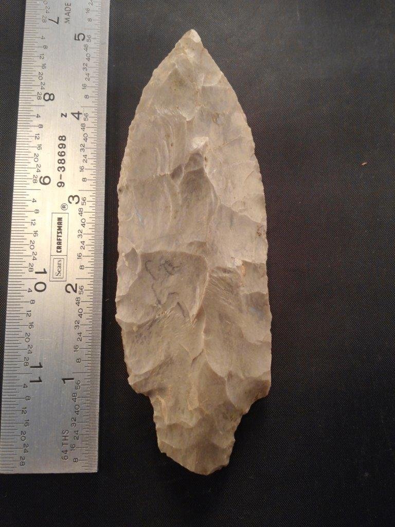 GARY POINT: THIS BEAUTIFUL PIECE IS 4&3/4 INCHES LONG. IT IS FROM ARKANSAS. IT WILL MAKE A GREAT ADDITION TO YOUR COLLECTION!