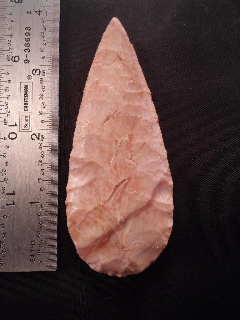 NODENA: THIS BEAUTIFUL PIECE IS 4 INCHES LONG. IT IS FROM MISSOURI. IT WILL MAKE A GREAT ADDITION TO YOUR COLLECTION!