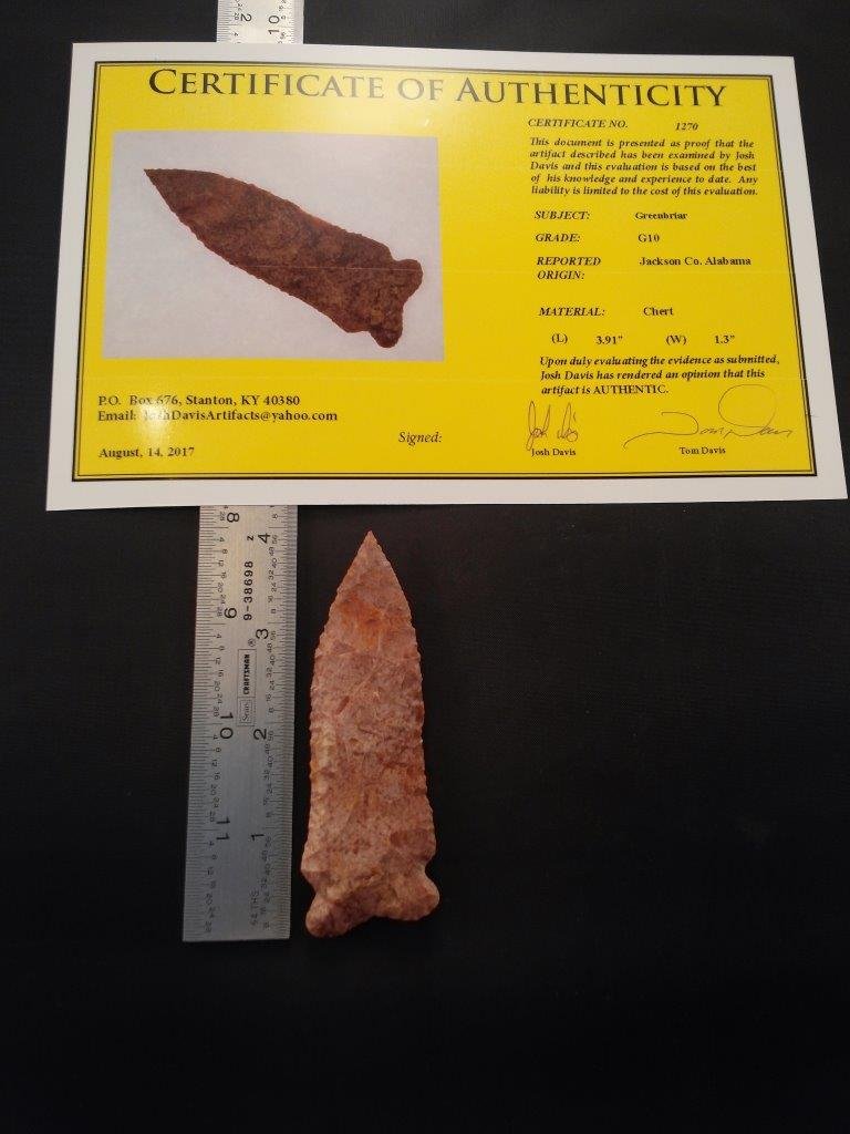 GREENBRIAR  WITH TOM DAVIS  COA (1 of 5)