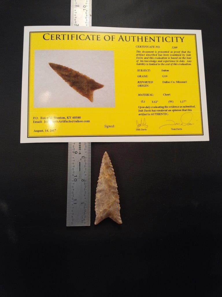 DALTON  WITH TOM DAVIS  COA (1 of 5)