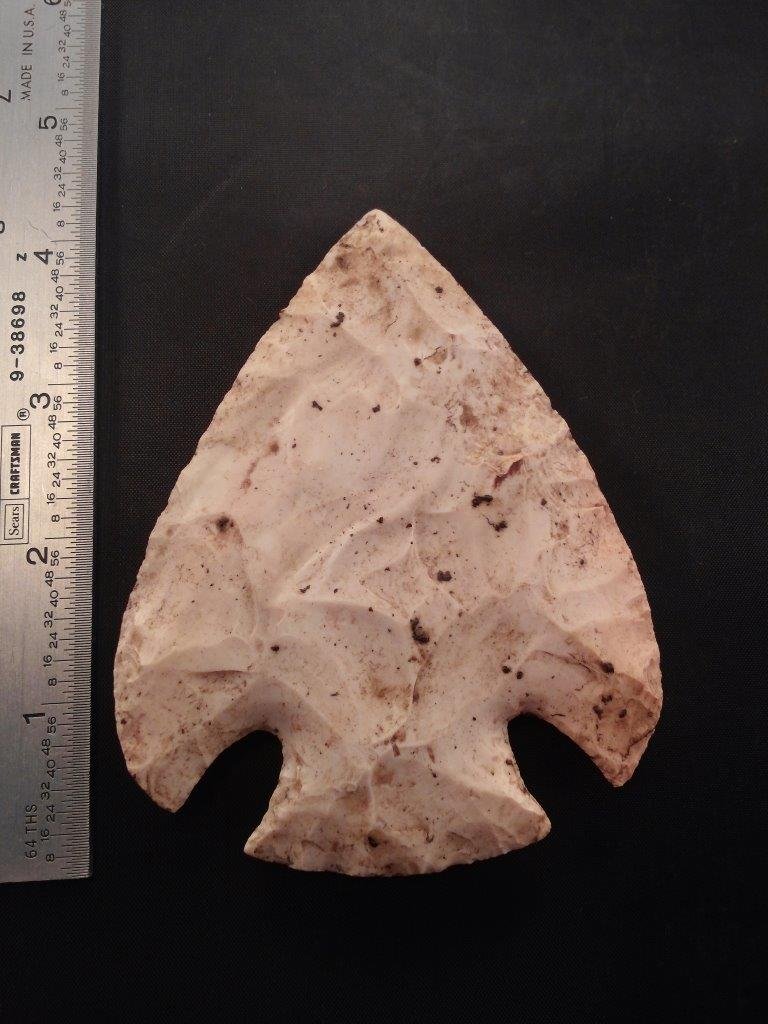 LARGE SNYDERS / HOPEWELL: THIS BEAUTIFUL PIECE IS 4 INCHES LONG. IT IS FROM MISSOURI.IT WILL MAKE A GREAT ADDITION TO YOUR COLLECTION!