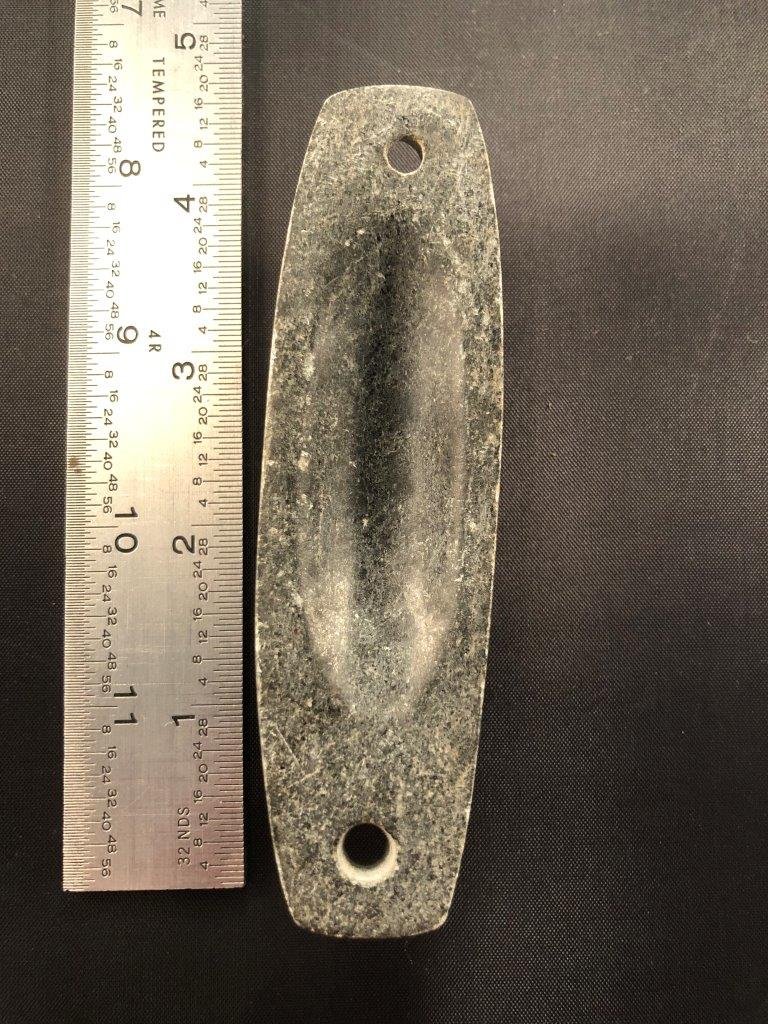 BOATSTONE    INDIAN ARTIFACT ARROWHEAD (1 of 4)