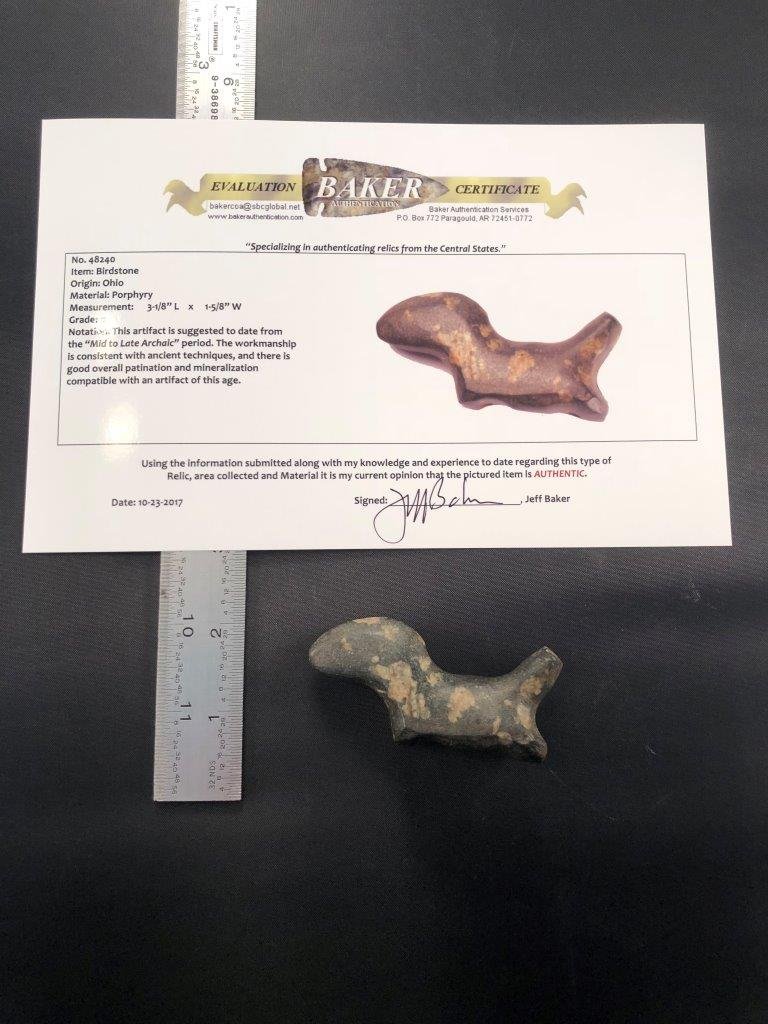 BIRDSTONE     WITH BAKER COA (1 of 7)