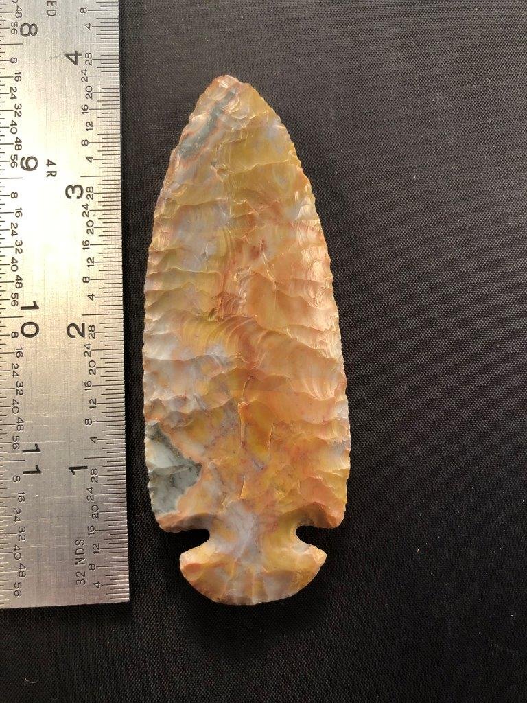DOVETAIL    INDIAN ARTIFACT ARROWHEAD (1 of 3)
