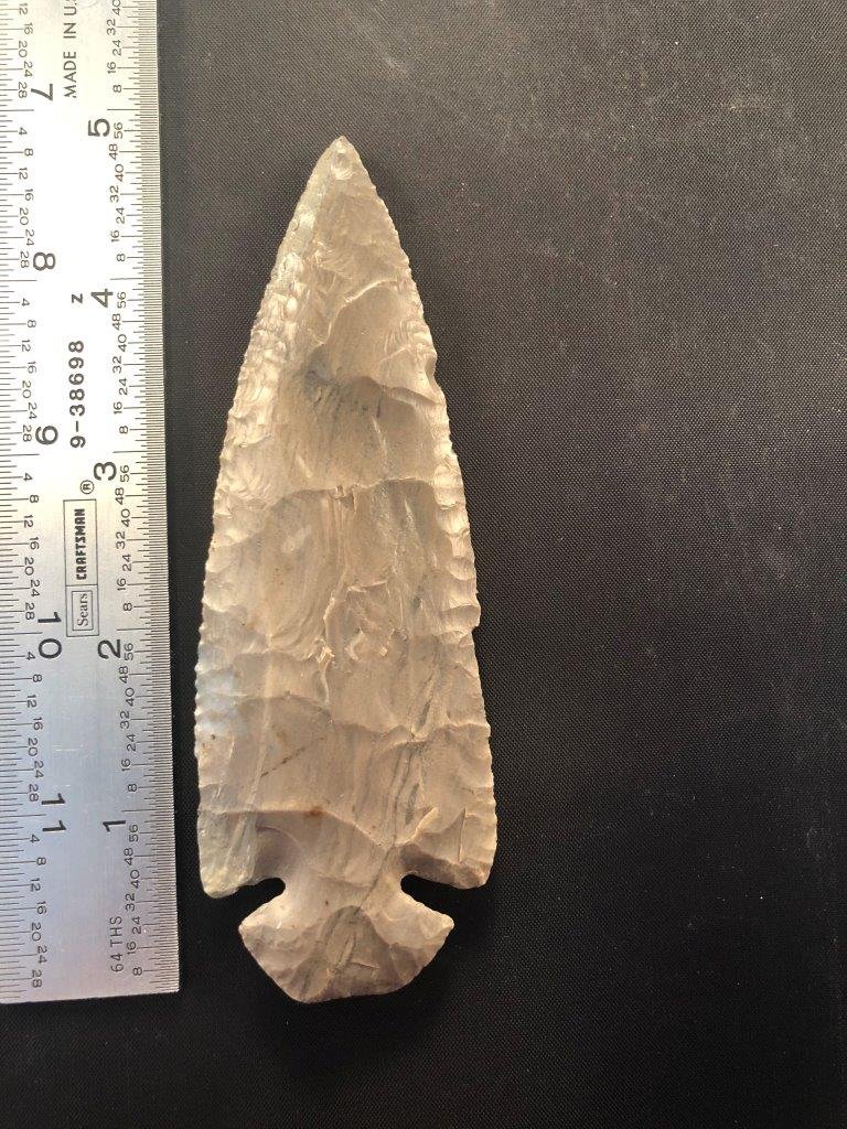 DOVETAIL    INDIAN ARTIFACT ARROWHEAD (1 of 3)
