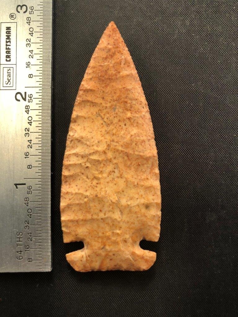 CACHE RIVER   INDIAN ARTIFACT ARROWHEAD (1 of 3)