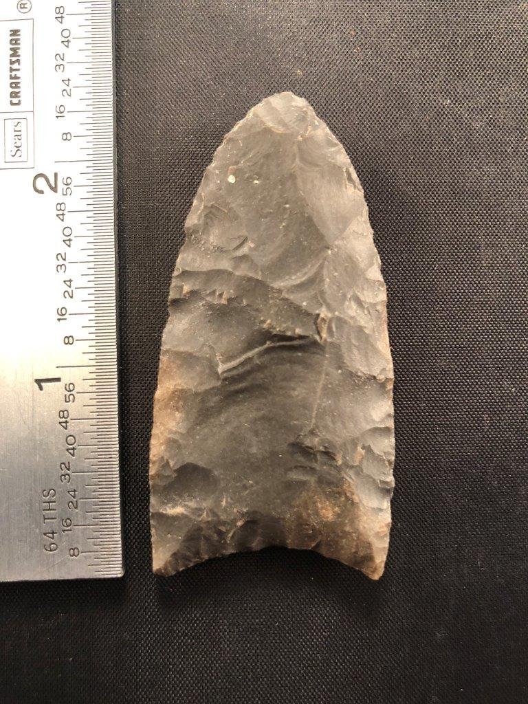 CLOVIS       INDIAN ARTIFACT ARROWHEAD (1 of 3)