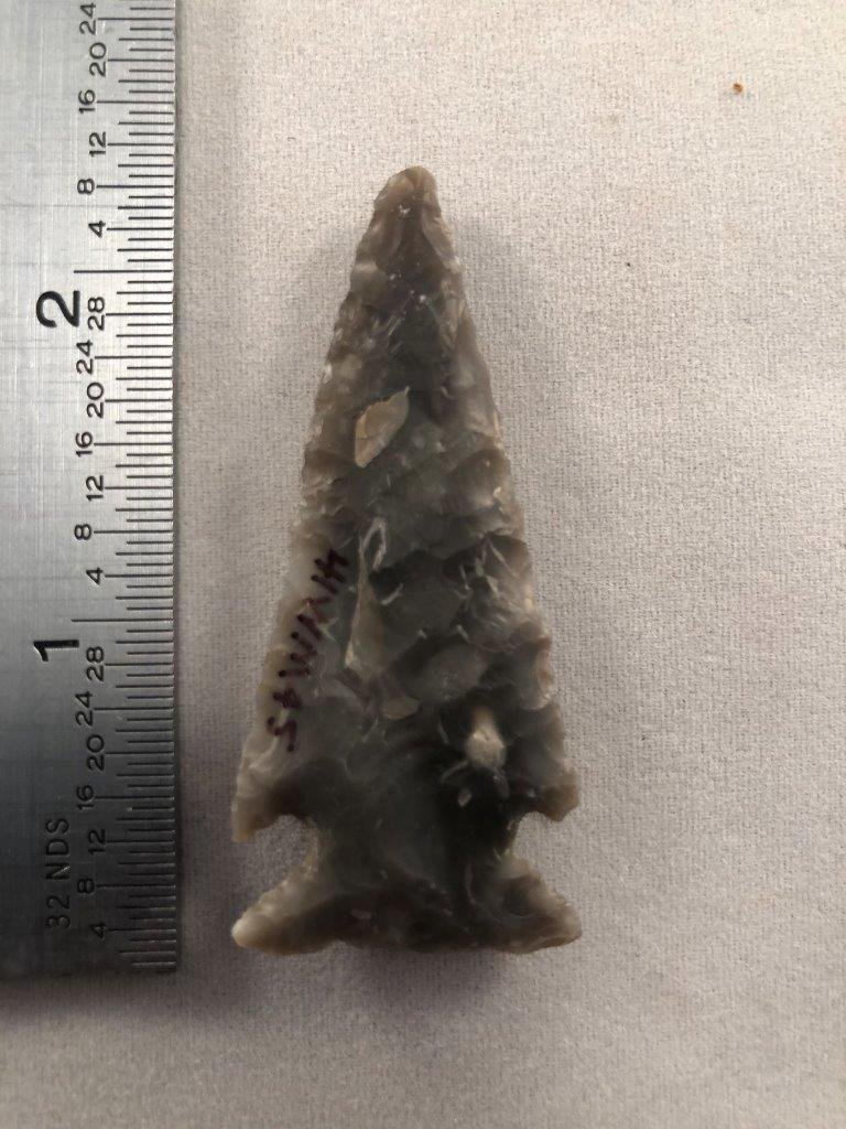 ENSOR    INDIAN ARTIFACT ARROWHEAD (1 of 4)