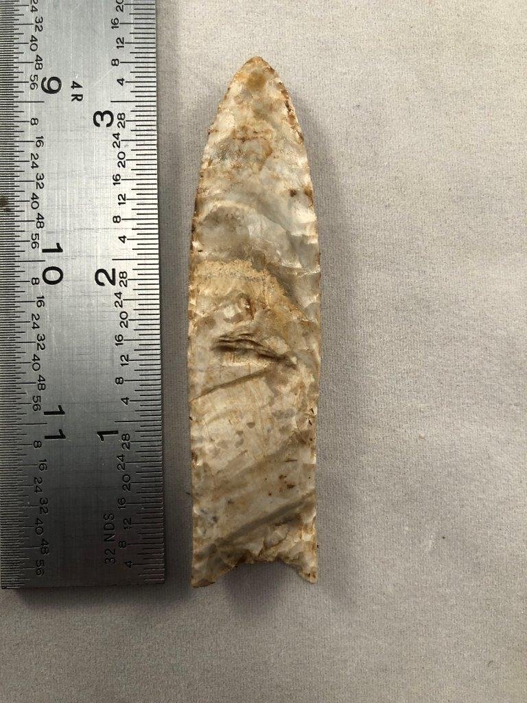 FOLSOLM        INDIAN ARTIFACT ARROWHEAD (1 of 3)