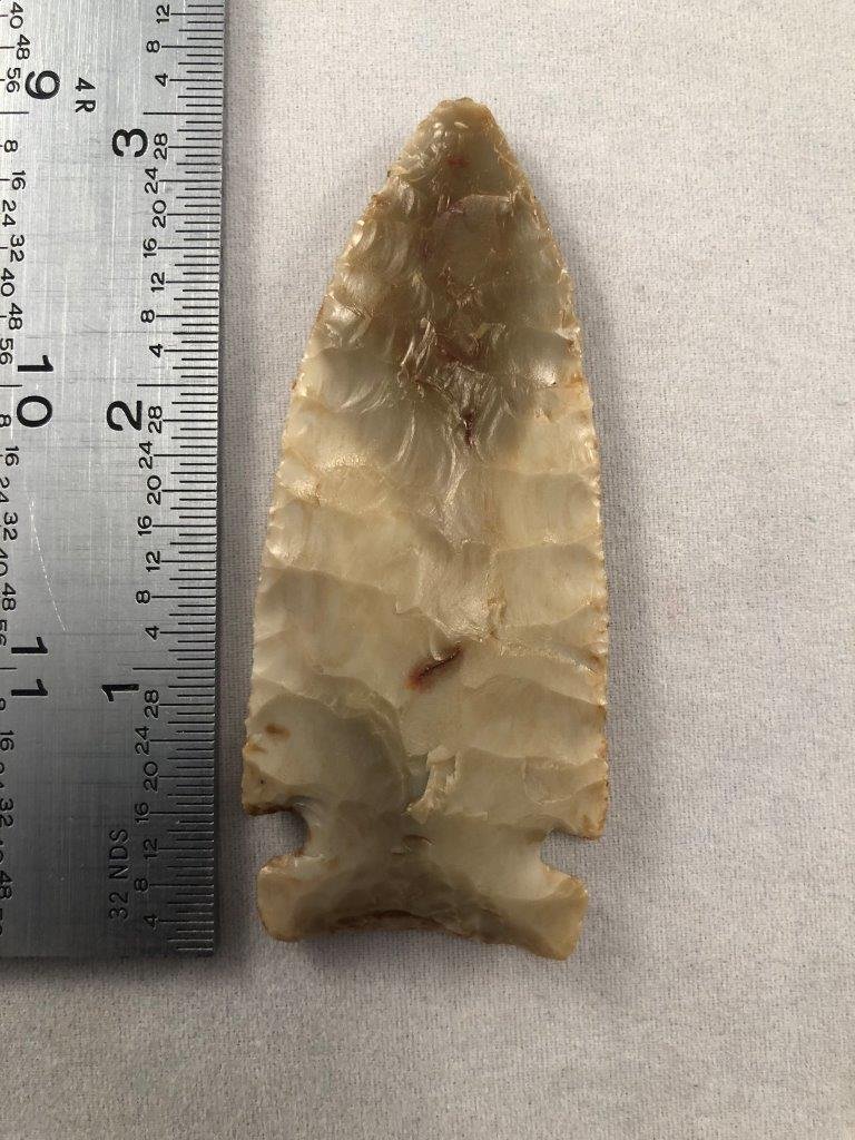 CACHE RIVER       INDIAN ARTIFACT ARROWHEAD (1 of 3)