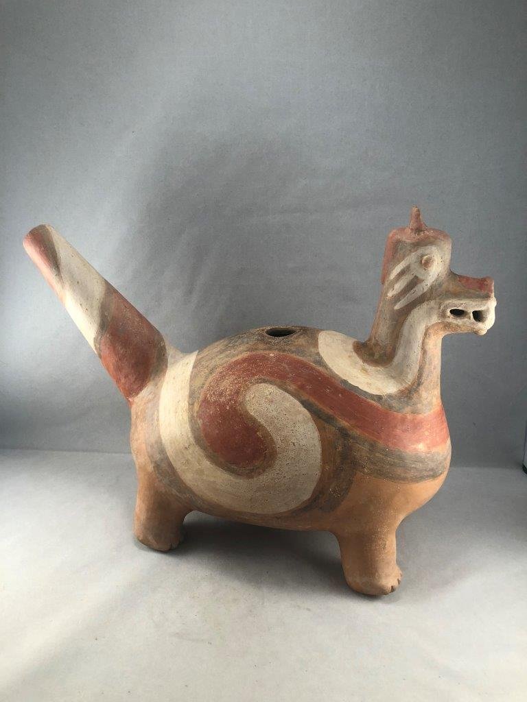 REPRODUCTION QUAPAW WALKING DOG TEAPOT (1 of 6)
