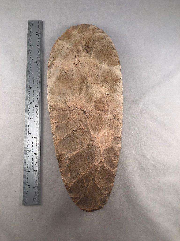 LARGE SPADE           INDIAN ARTIFACT ARROWHEAD (1 of 3)