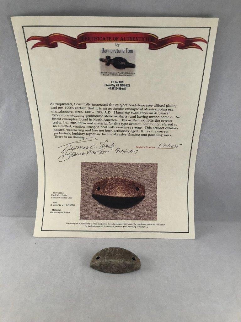 BOATSTONE       WITH  COA (1 of 7)