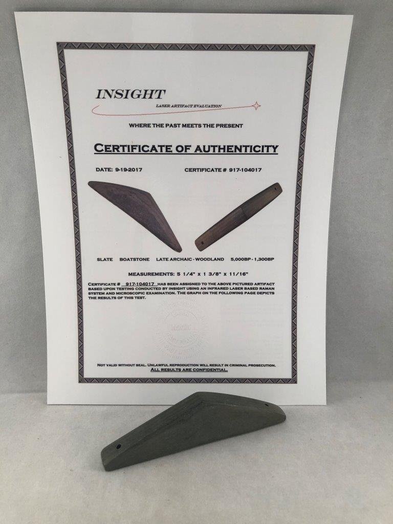 BOATSTONE     WITH  COA (1 of 8)