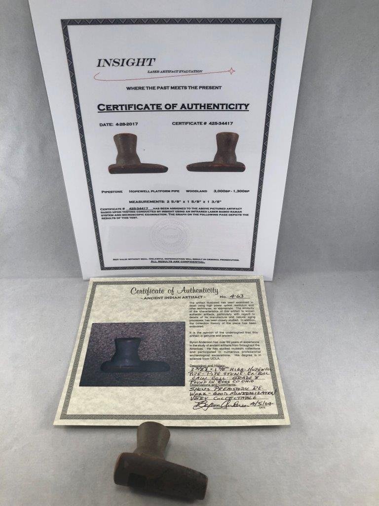 HOPEWELL PLATFORM PIPE     WITH 2  COA'S (1 of 10)