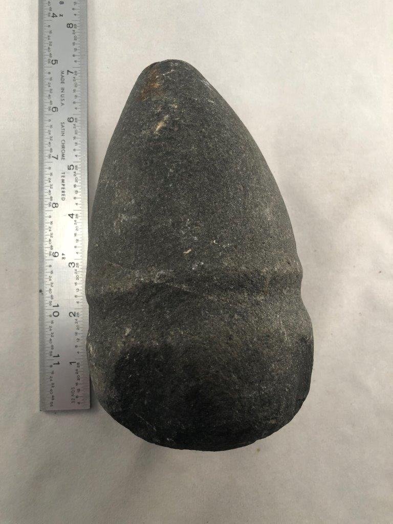 GROOVED HAMMERSTONE      INDIAN ARTIFACT ARROWHEAD (1 of 4)