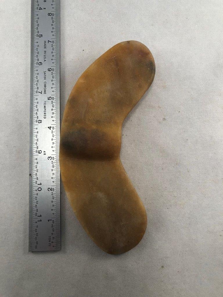 WINGED BANNERSTONE        INDIAN ARTIFACT ARROWHEAD (1 of 5)