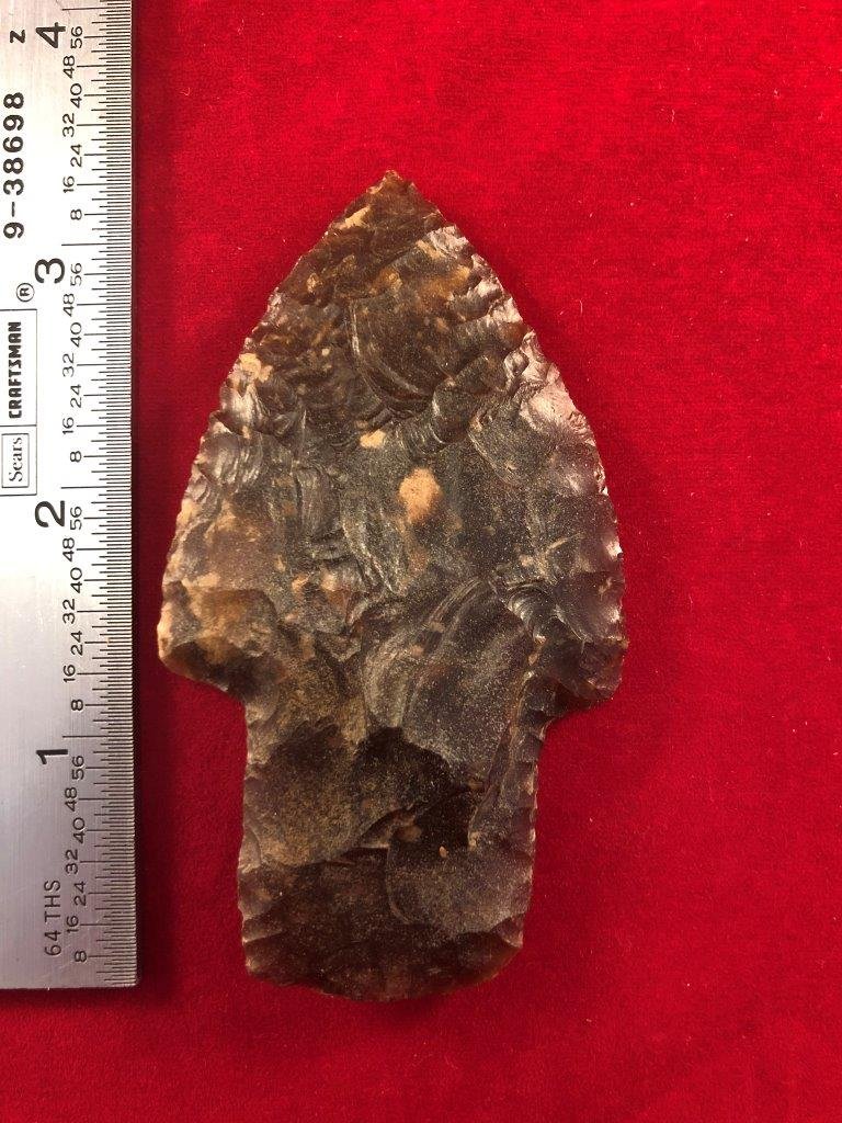 SCOTTSBLUFF II    INDIAN ARTIFACT ARROWHEAD (1 of 4)