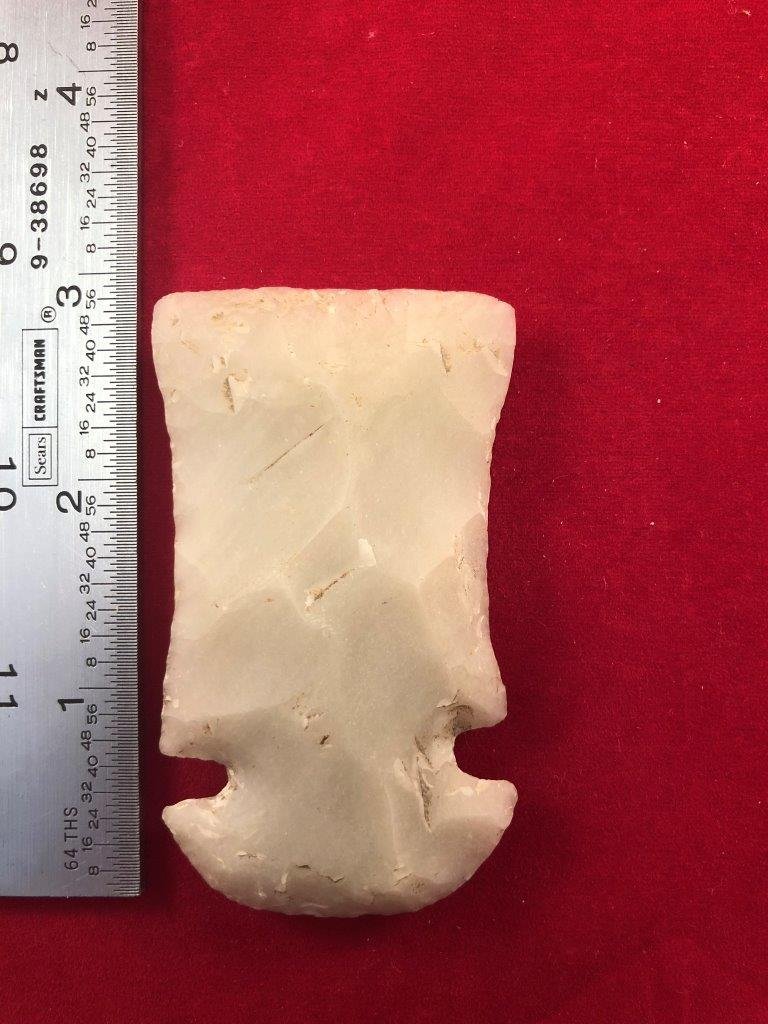 HAFTED SCRAPER    INDIAN ARTIFACT ARROWHEAD (1 of 4)