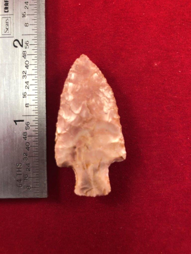 MISSOURI POINT     INDIAN ARTIFACT ARROWHEAD (1 of 3)