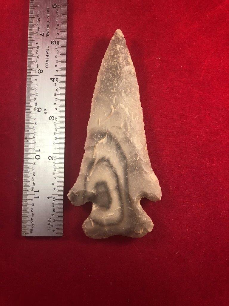 THEBES        INDIAN ARTIFACT ARROWHEAD (1 of 3)