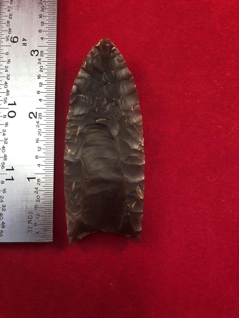 CLOVIS INDIAN ARTIFACT ARROWHEAD