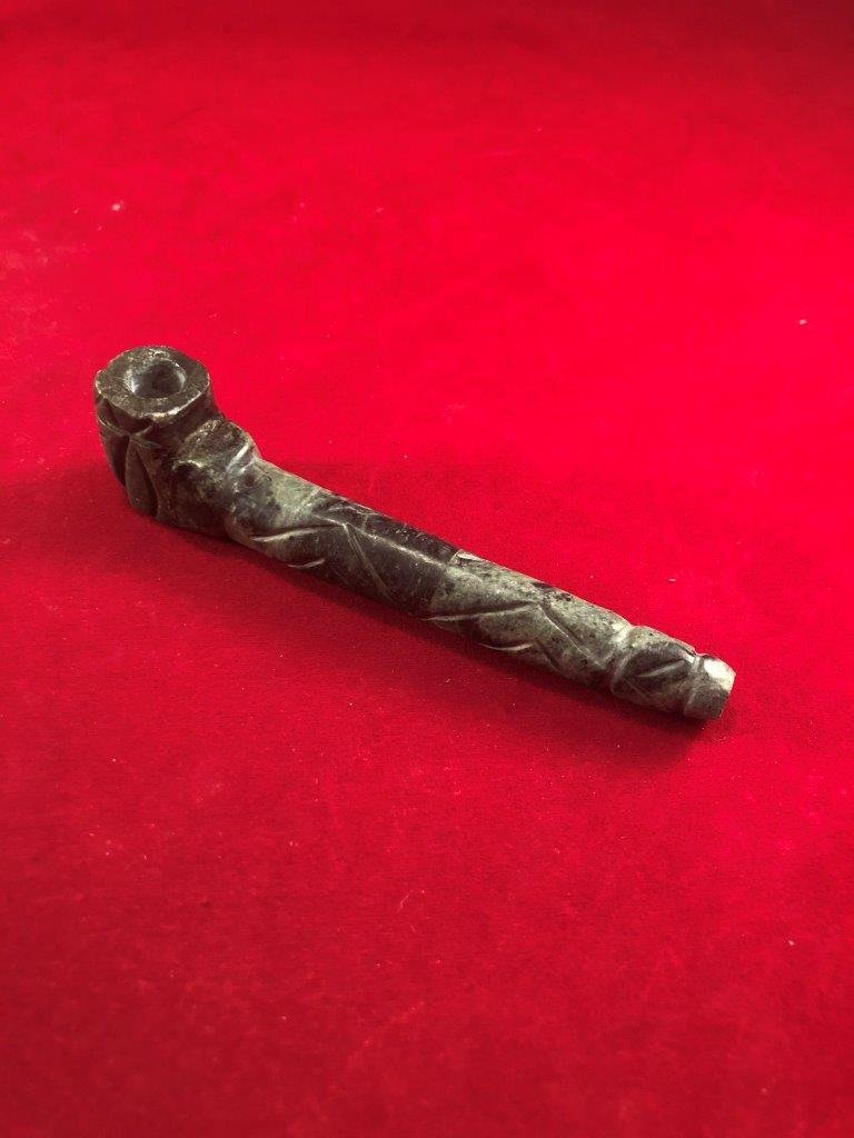 MAYAN PIPE       INDIAN ARTIFACT ARROWHEAD (1 of 5)