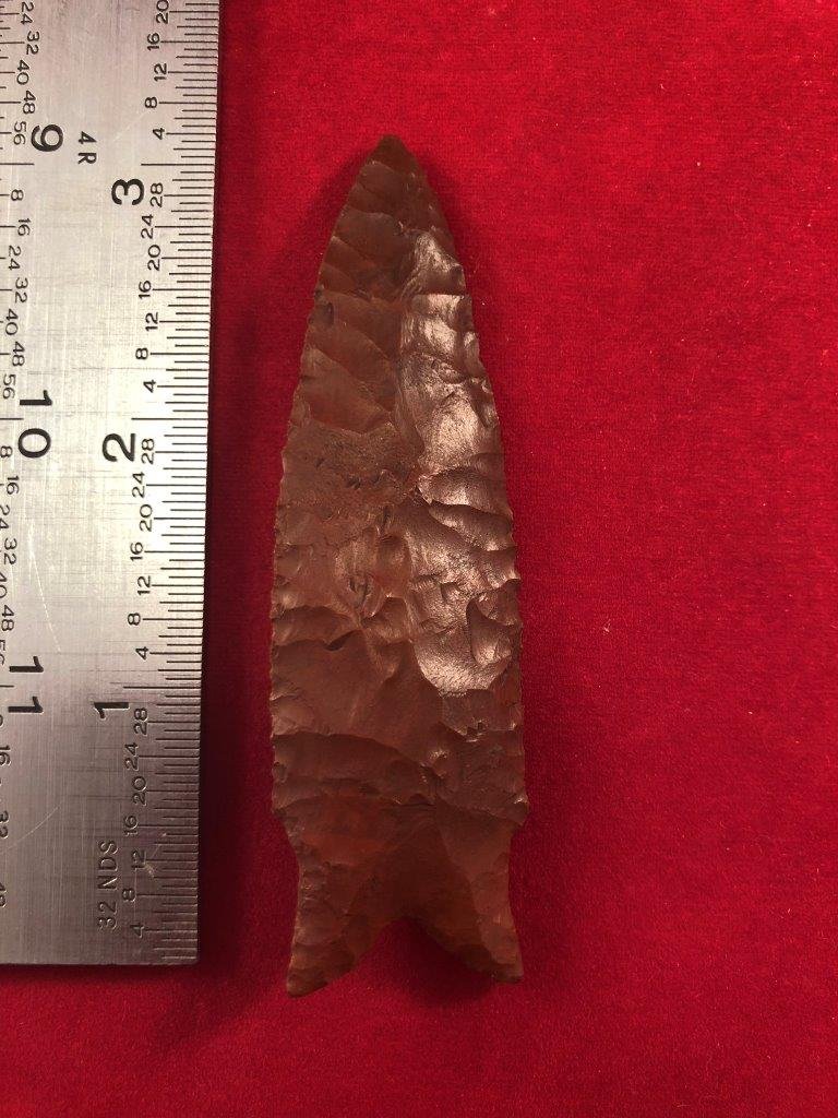 DALTON       INDIAN ARTIFACT ARROWHEAD (1 of 3)