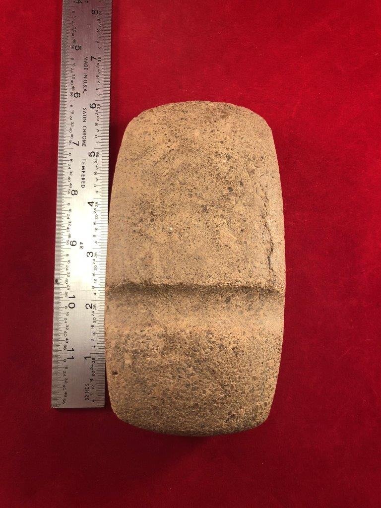 GROOVED AXE     INDIAN ARTIFACT ARROWHEAD (1 of 4)