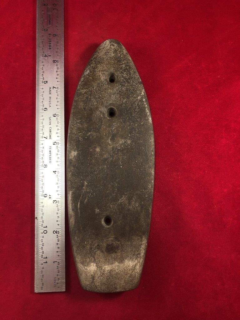 LARGE GORGET     INDIAN ARTIFACT ARROWHEAD (1 of 4)