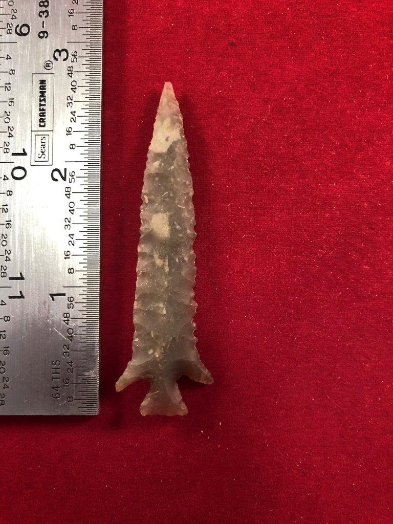CADDO SCALLORN         INDIAN ARTIFACT ARROWHEAD (1 of 4)