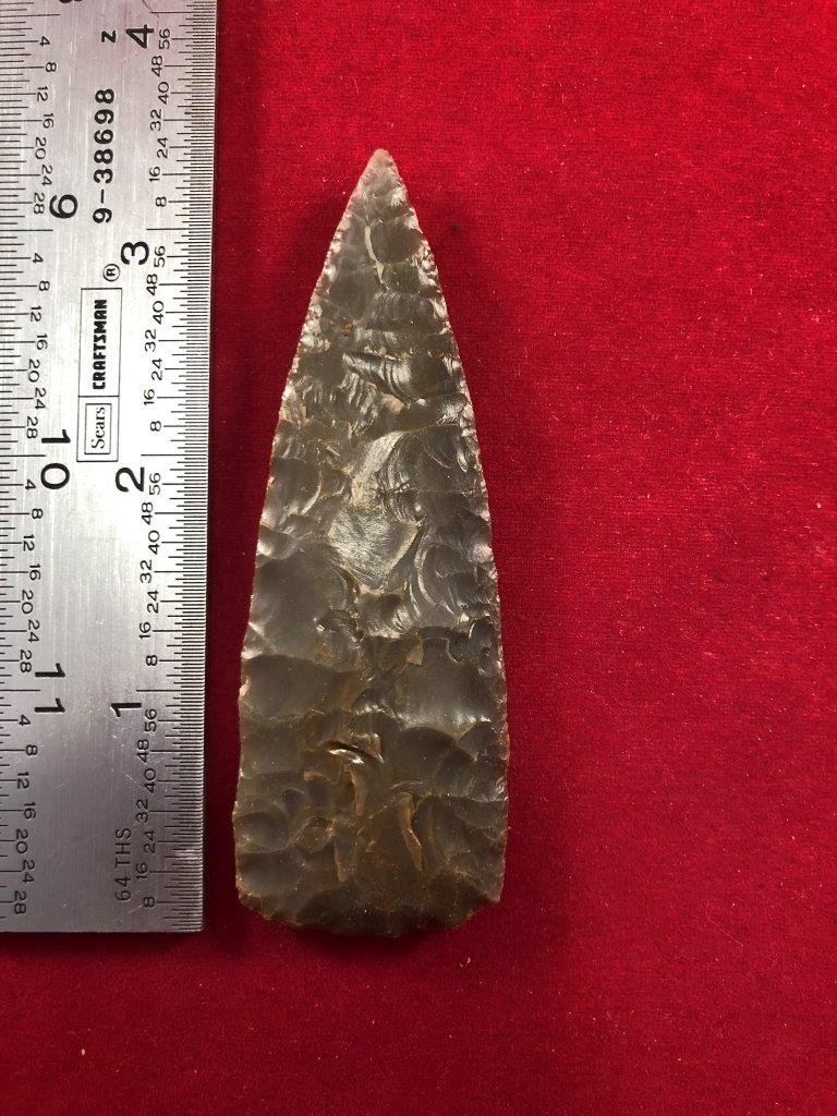 SCOTTSBLUFF KNIFE       INDIAN ARTIFACT ARROWHEAD (1 of 3)