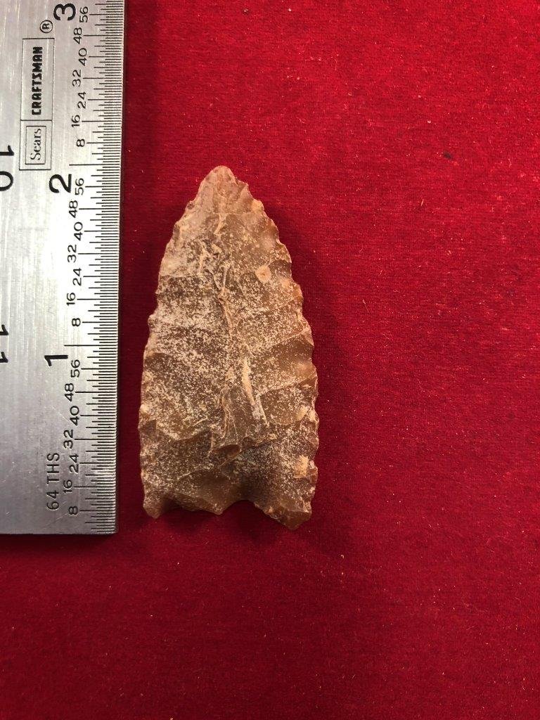 PLAINVIEW      INDIAN ARTIFACT ARROWHEAD (1 of 4)