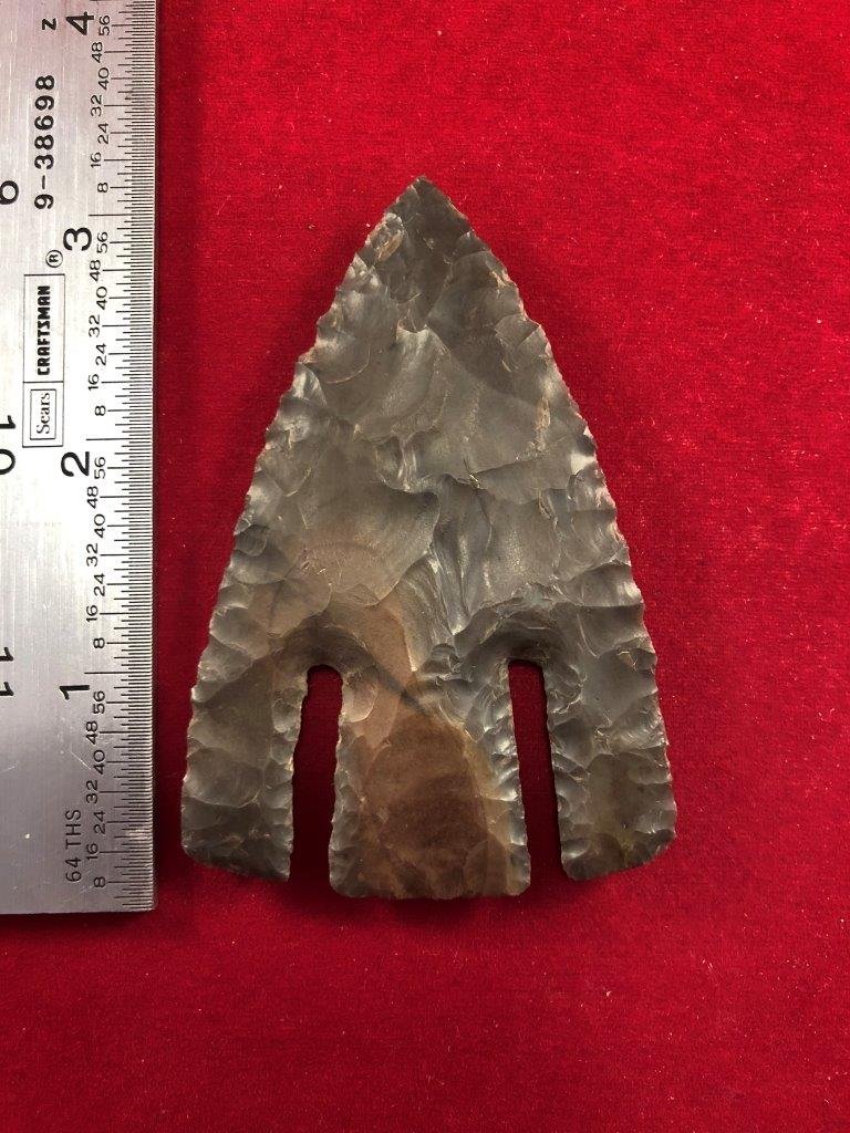 CALF CREEK      INDIAN ARTIFACT ARROWHEAD (1 of 3)