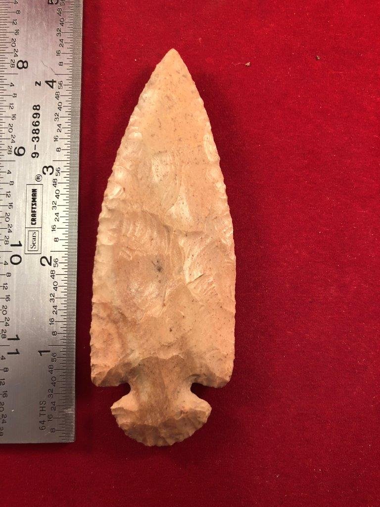 DOVETAIL        INDIAN ARTIFACT ARROWHEAD (1 of 3)