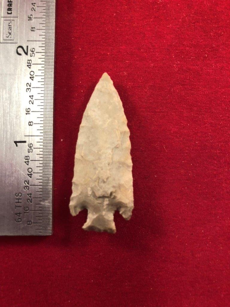 ROSE SPRINGS CORNER NOTCH     INDIAN ARTIFACT ARROWHEAD (1 of 3)
