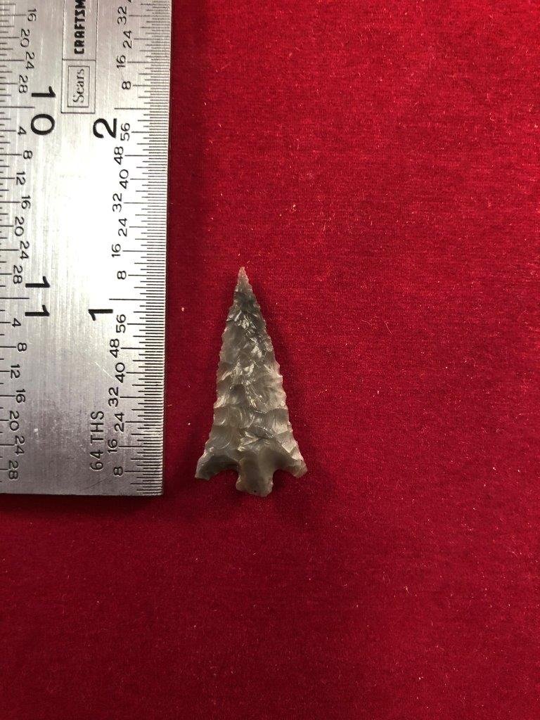WALLUA GAP POINT      INDIAN ARTIFACT ARROWHEAD (1 of 3)