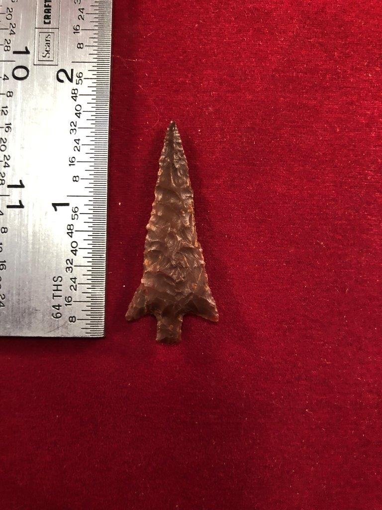 WALLULA GAP POINT      INDIAN ARTIFACT ARROWHEAD (1 of 3)
