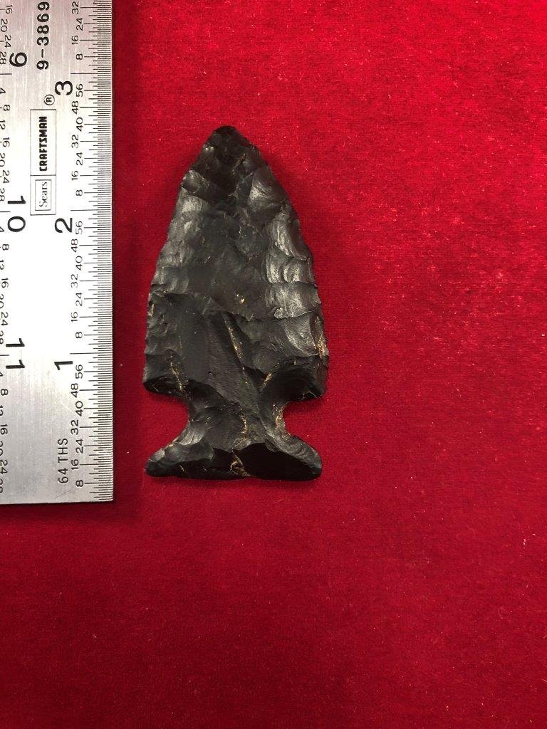 SQSUAHANNA BROAD SPEAR    INDIAN ARTIFACT ARROWHEAD (1 of 3)