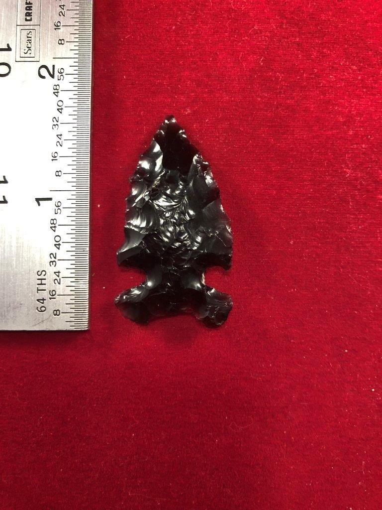 NORTHERN SIDE NOTCH     INDIAN ARTIFACT ARROWHEAD (1 of 4)