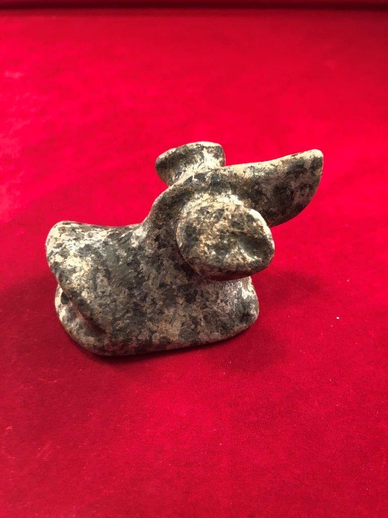 POPEYED BIRDSTONE INDIAN ARTIFACT ARROWHEAD: THIS BEAUTIFUL NATIVE AMERICAN INDIAN ARTIFACT IS 3 INCHES LONG. IT IS FROM ILLINOIS.IT WILL MAKE A GREAT ADDITION TO YOUR COLLECTION! KEY WORDS: NATIVE AMERICAN INDIAN ARTIFACT ARTIFACTS ARROWHEAD AR