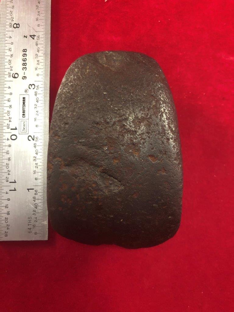 HEMATITE CELT INDIAN ARTIFACT ARROWHEAD: THIS BEAUTIFUL NATIVE AMERICAN INDIAN ARTIFACT IS 3&1/2 INCHES LONG. IT IS FROM ILLINOIS. IT WILL MAKE A GREAT ADDITION TO YOUR COLLECTION! KEY WORDS: NATIVE AMERICAN INDIAN ARTIFACT ARTIFACTS ARROWHE