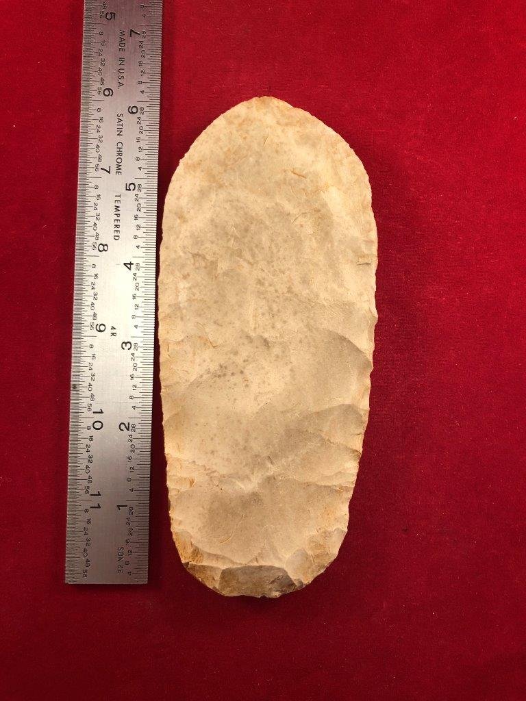 LARGE KNIFE      INDIAN ARTIFACT ARROWHEAD (1 of 3)