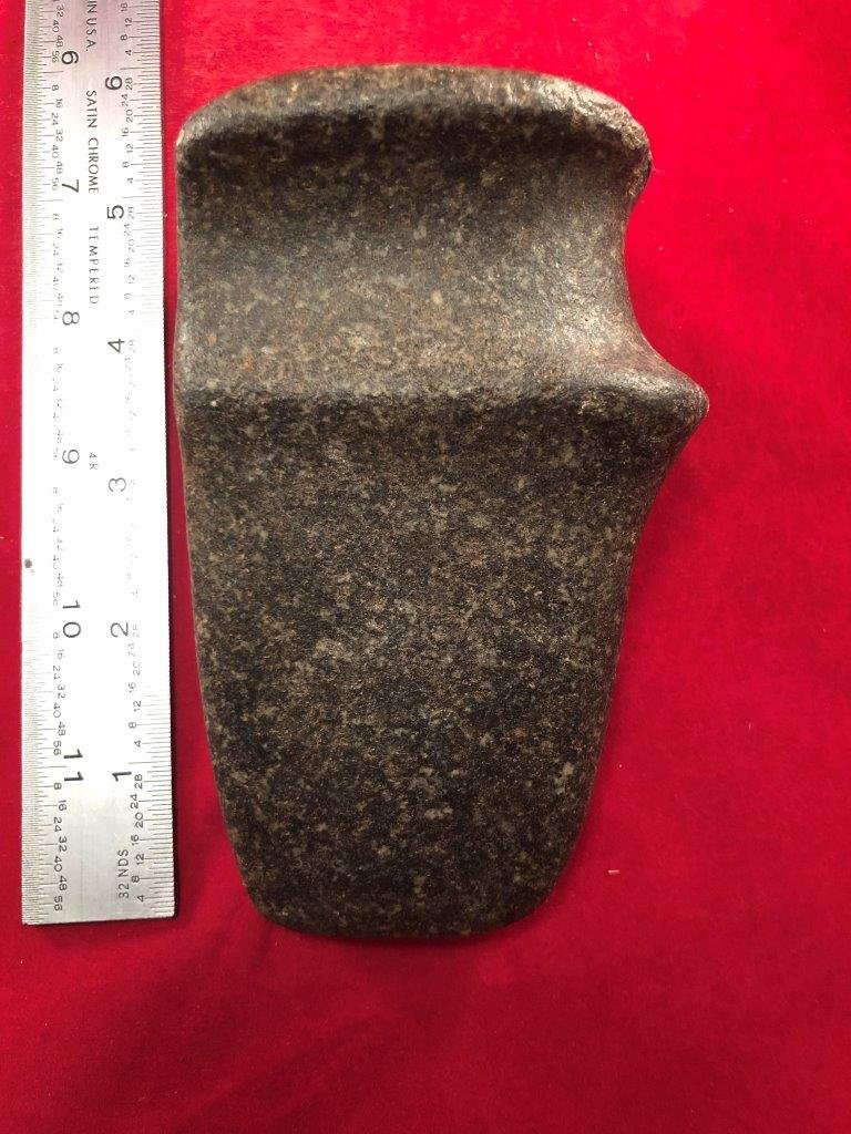 GROOVED AXE    INDIAN ARTIFACT ARROWHEAD (1 of 5)