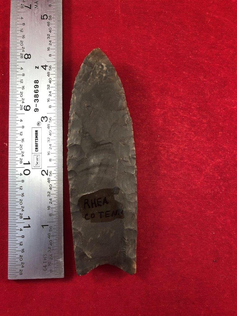 CLOVIS     INDIAN ARTIFACT ARROWHEAD (1 of 3)