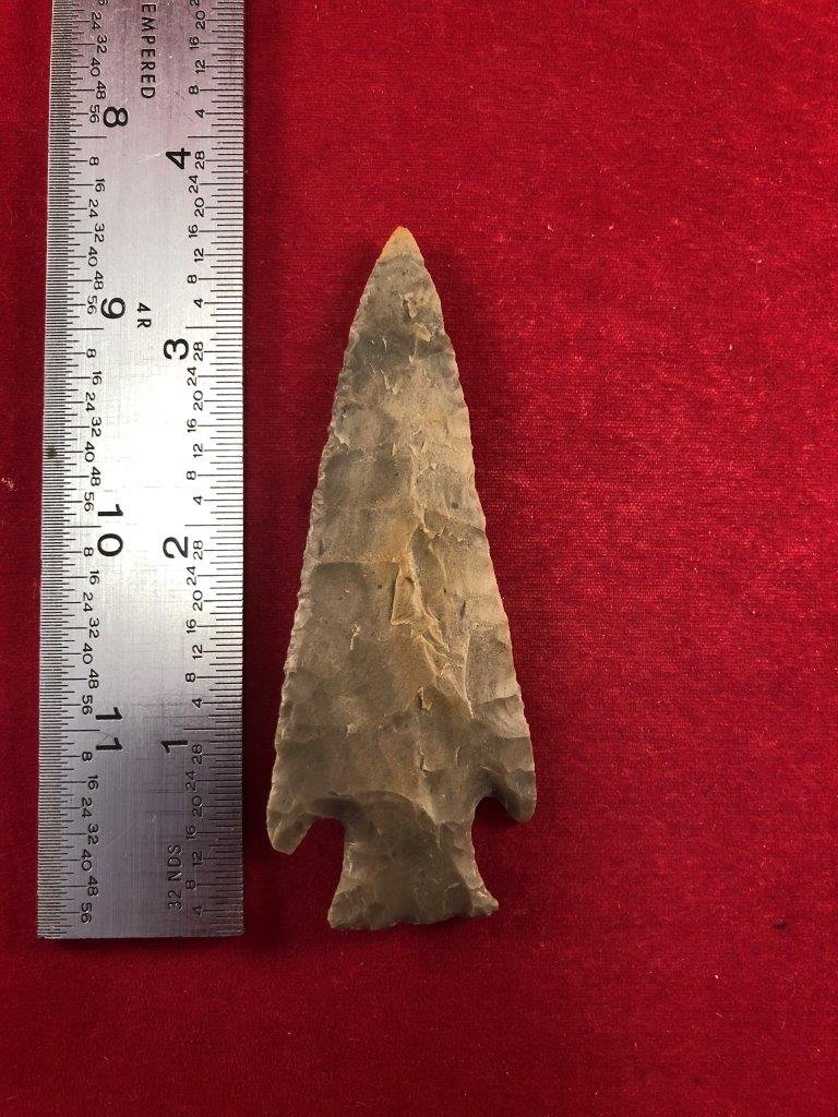 APPLE CREEK     INDIAN ARTIFACT ARROWHEAD (1 of 3)